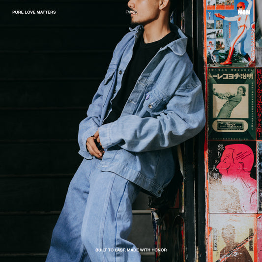 N8N Studio Trucker Jacket — Sand (Men)