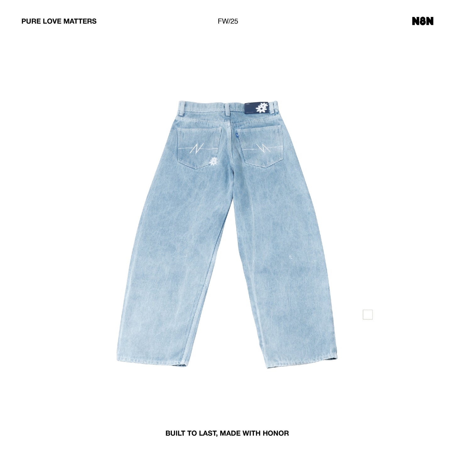 N8N Barrel Jeans— Sand (Unisex)