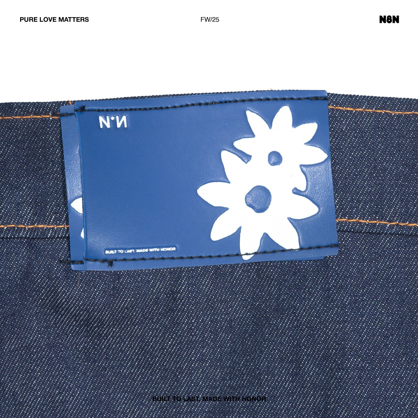 N8N Barrel Jeans — Deep Indigo (Unisex)