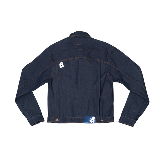Studio Trucker Jacket — Deep Indigo (Men)
