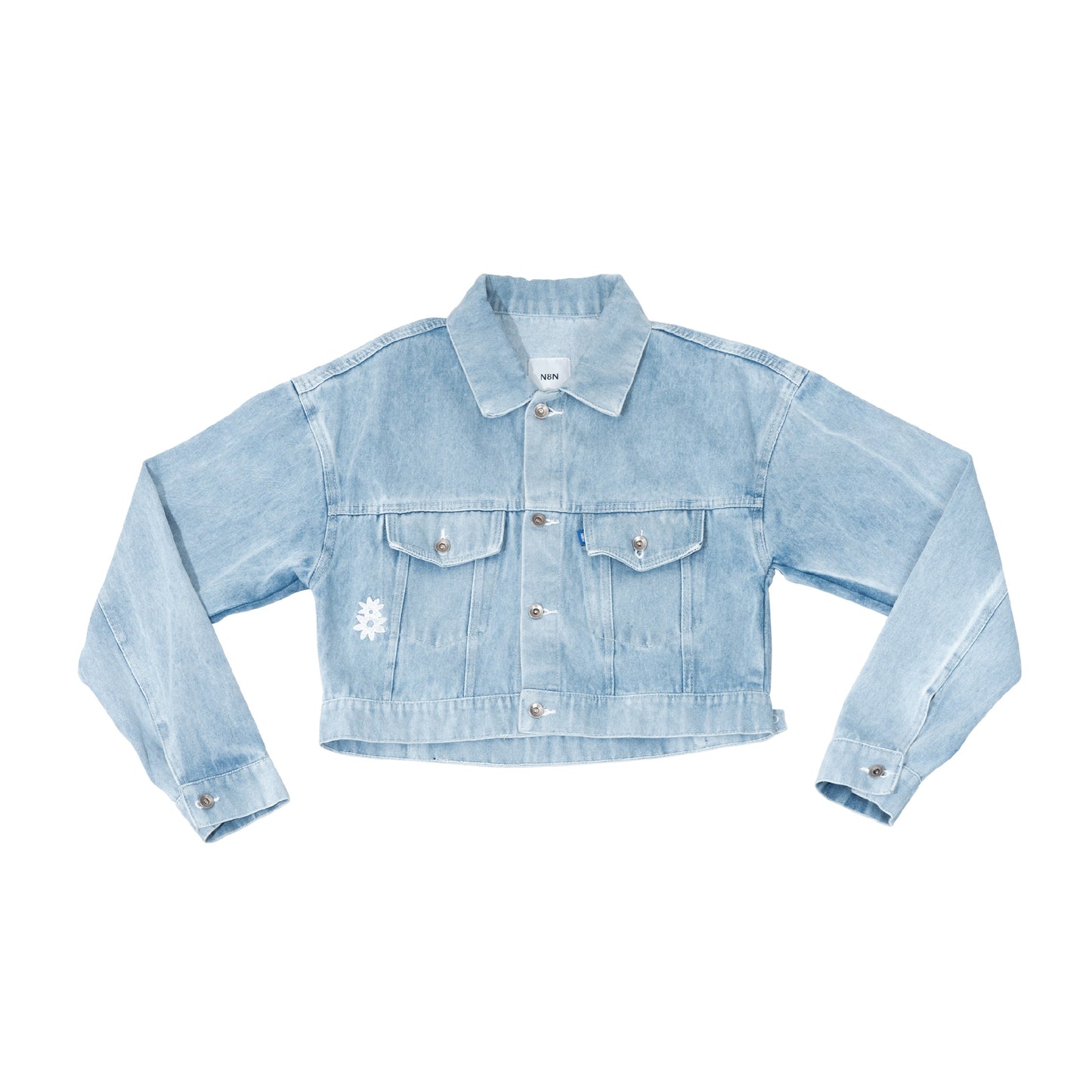 Cropped Icon Jacket — Sand (Women)